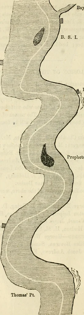 An illustration from Lloyd's steamboat directory, and disasters on the western waters, 1856, leaf 181