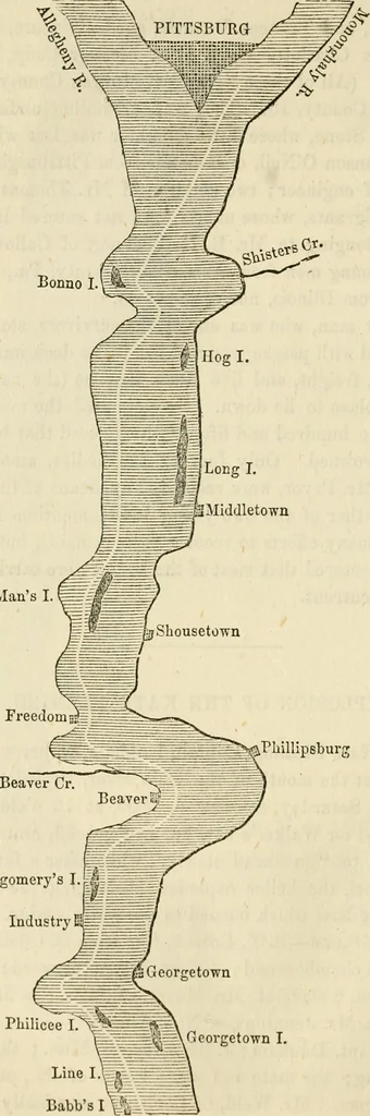 An illustration from Lloyd's steamboat directory, and disasters on the western waters, 1856, leaf 193