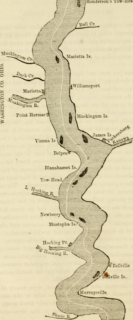 An illustration from Lloyd's steamboat directory, and disasters on the western waters, 1856, leaf 201
