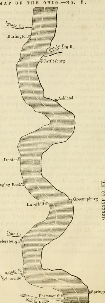 An illustration from Lloyd's steamboat directory, and disasters on the western waters, 1856, leaf 207