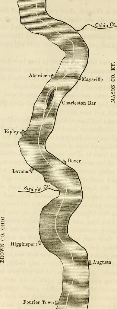 An illustration from Lloyd's steamboat directory, and disasters on the western waters, 1856, leaf 211