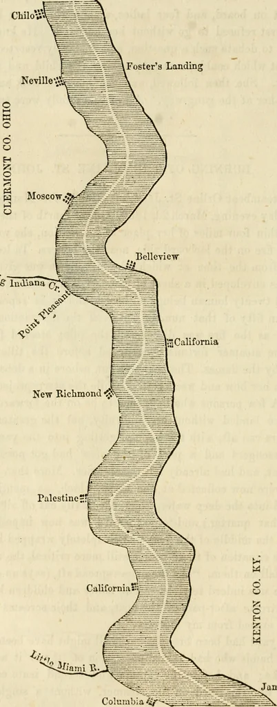 An illustration from Lloyd's steamboat directory, and disasters on the western waters, 1856, leaf 213