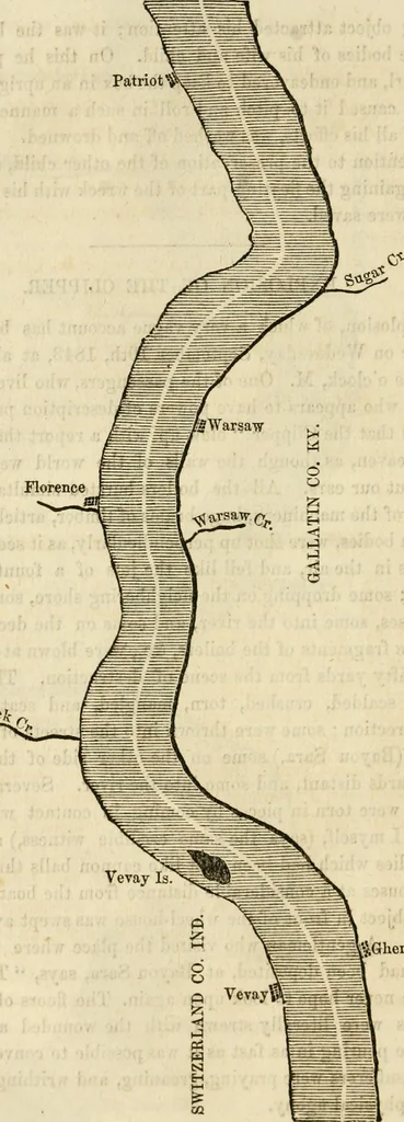 An illustration from Lloyd's steamboat directory, and disasters on the western waters, 1856, leaf 219