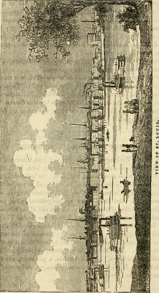 An illustration from Lloyd's steamboat directory, and disasters on the western waters, 1856, leaf 221