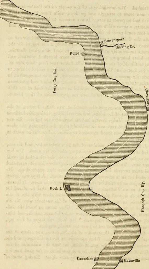 An illustration from Lloyd's steamboat directory, and disasters on the western waters, 1856, leaf 249