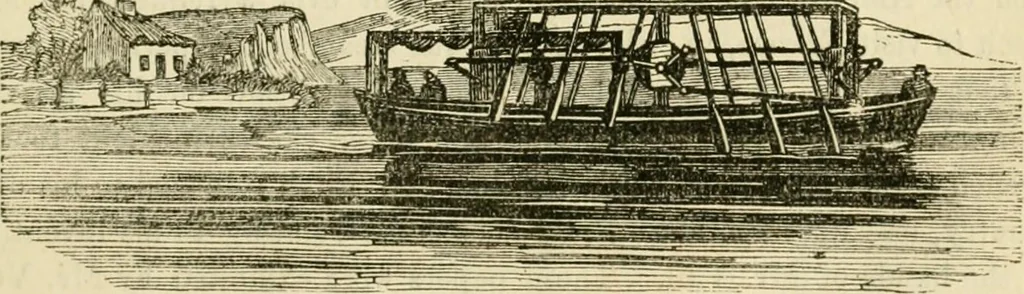 An illustration from Lloyd's steamboat directory, and disasters on the western waters, 1856, leaf 26
