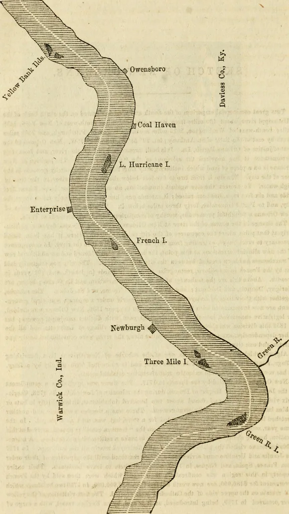 An illustration from Lloyd's steamboat directory, and disasters on the western waters, 1856, leaf 261