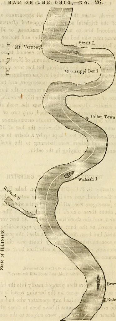 An illustration from Lloyd's steamboat directory, and disasters on the western waters, 1856, leaf 267