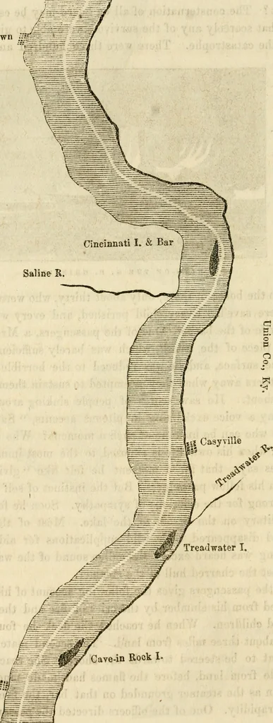 An illustration from Lloyd's steamboat directory, and disasters on the western waters, 1856, leaf 269