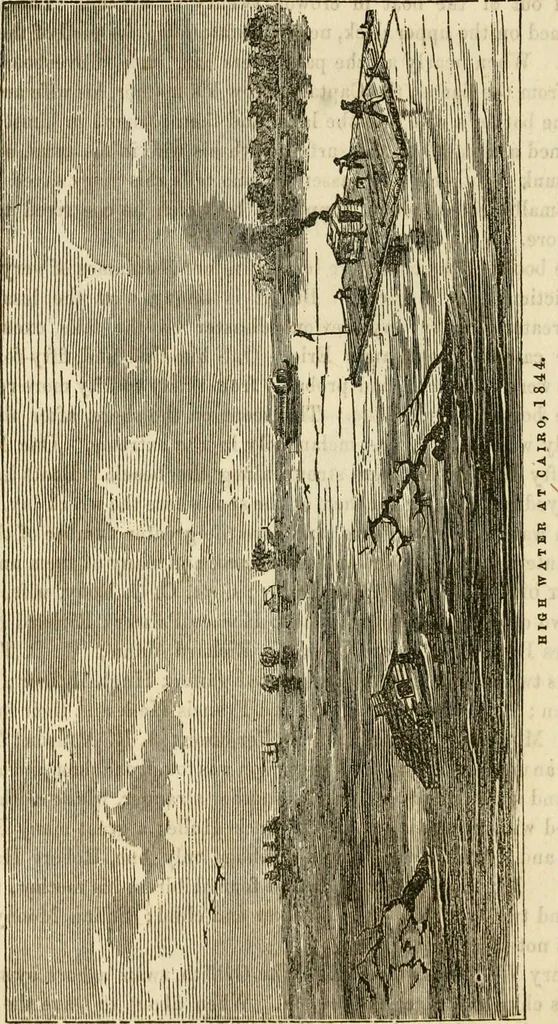 An illustration from Lloyd's steamboat directory, and disasters on the western waters, 1856, leaf 271