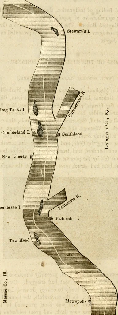 An illustration from Lloyd's steamboat directory, and disasters on the western waters, 1856, leaf 277