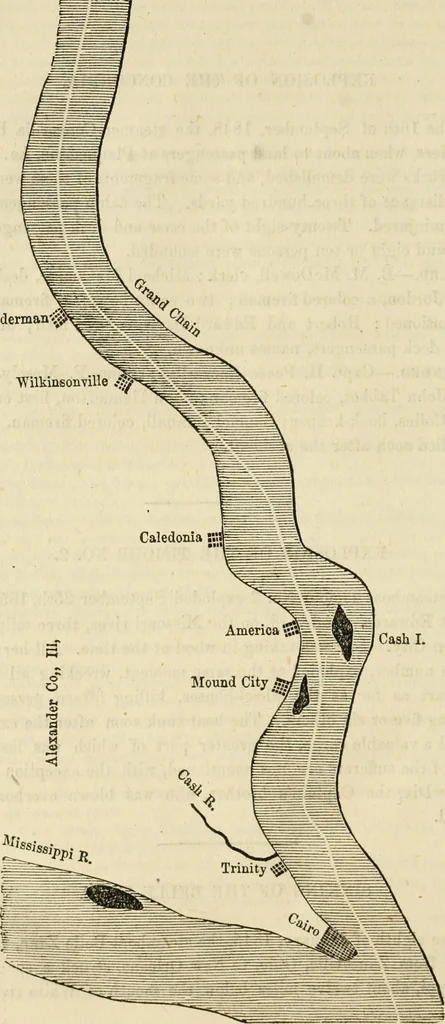 An illustration from Lloyd's steamboat directory, and disasters on the western waters, 1856, leaf 283