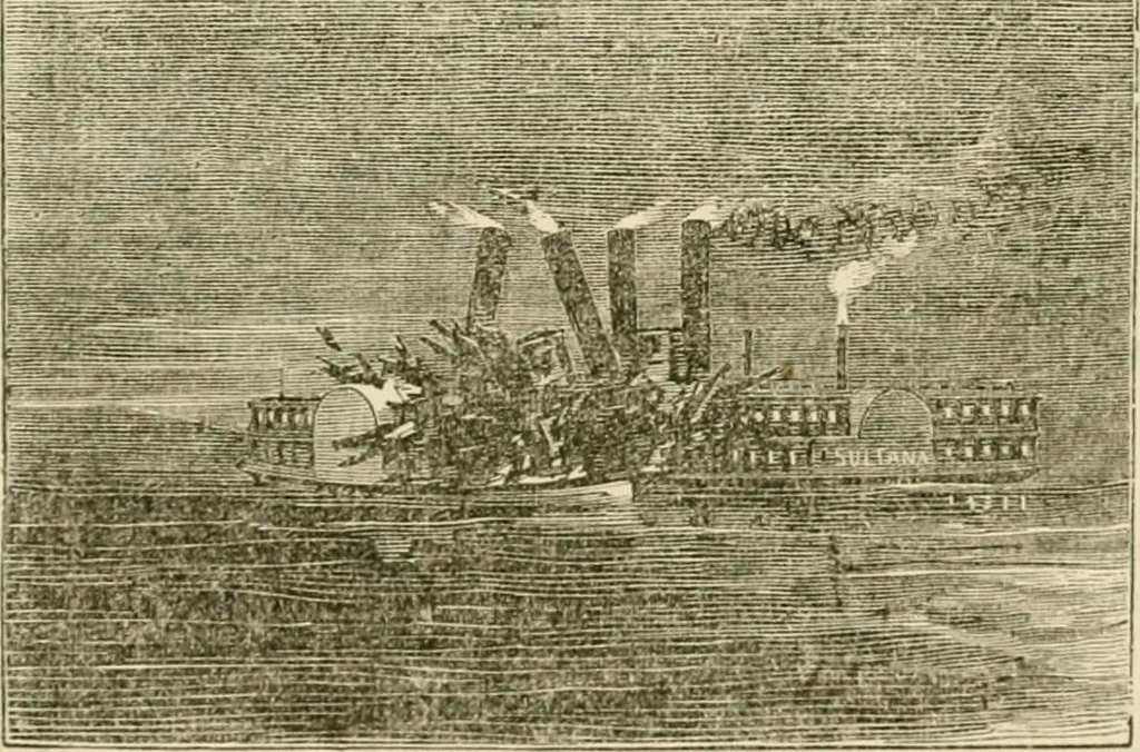 An illustration from Lloyd's steamboat directory, and disasters on the western waters, 1856, leaf 296