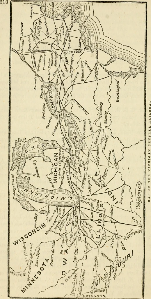 An illustration from Lloyd's steamboat directory, and disasters on the western waters, 1856, leaf 315