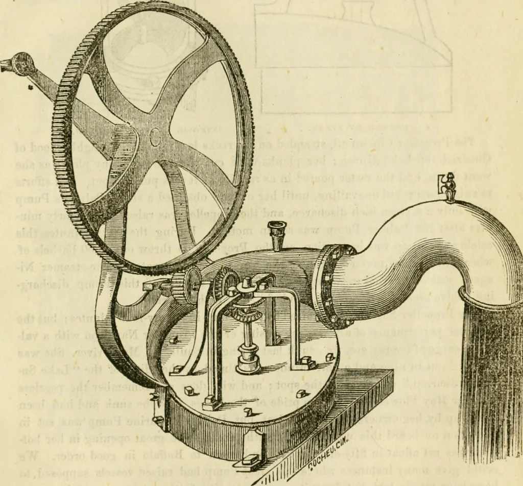 An illustration from Lloyd's steamboat directory, and disasters on the western waters, 1856, leaf 338