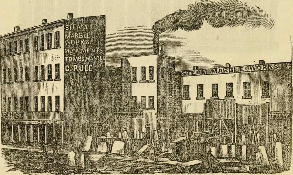 An illustration from Lloyd's steamboat directory, and disasters on the western waters, 1856, leaf 341