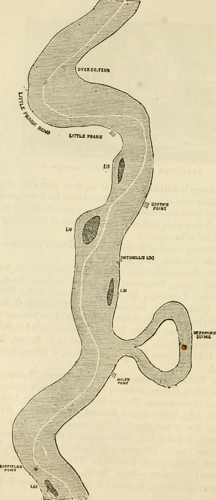 An illustration from Lloyd's steamboat directory, and disasters on the western waters, 1856, leaf 77
