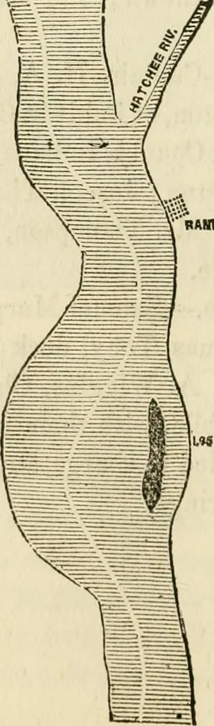 An illustration from Lloyd's steamboat directory, and disasters on the western waters, 1856, leaf 81