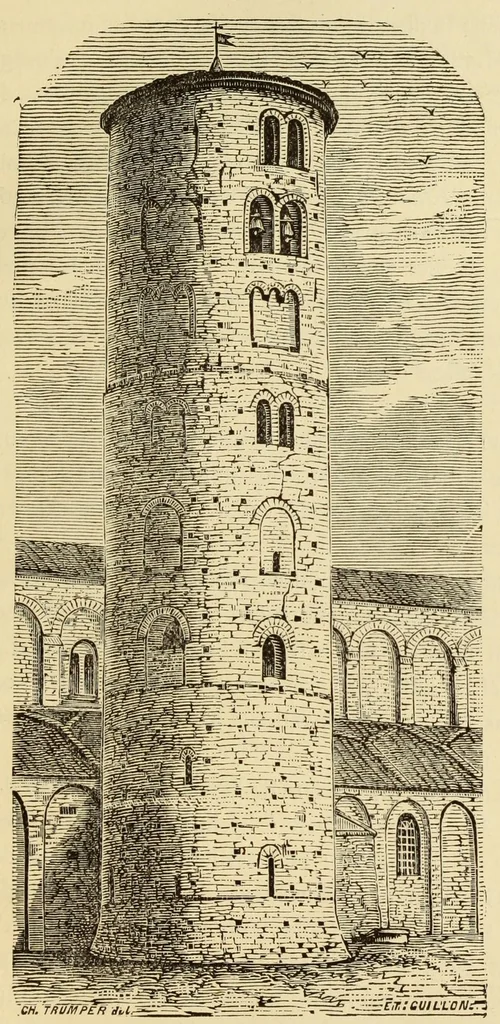 An illustration from Éléments d'archéologie chrétienne, 1885, leaf 189