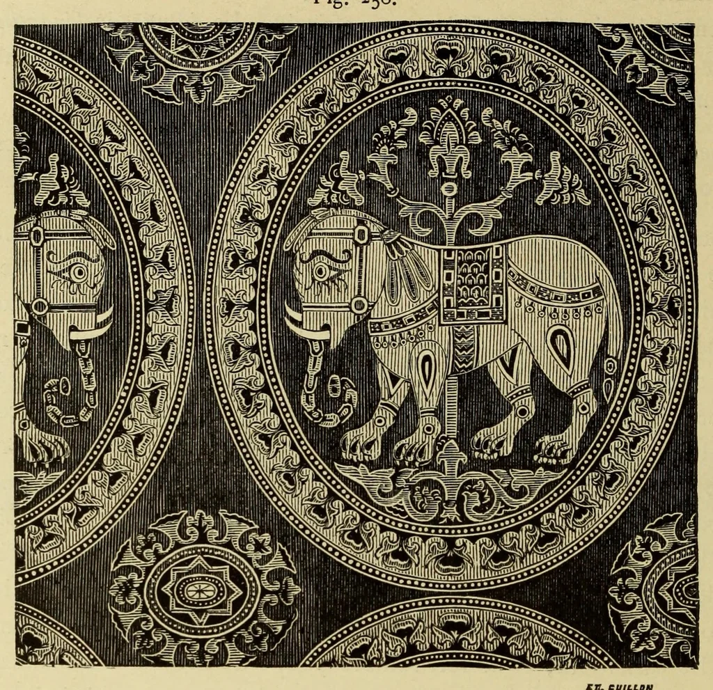 An illustration from Éléments d'archéologie chrétienne, 1885, leaf 278