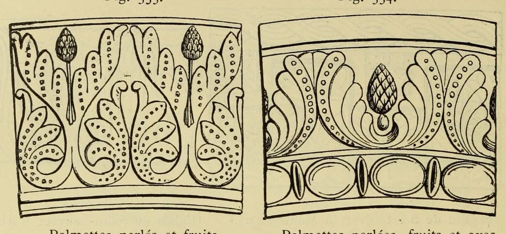 An illustration from Éléments d'archéologie chrétienne, 1885, leaf 370