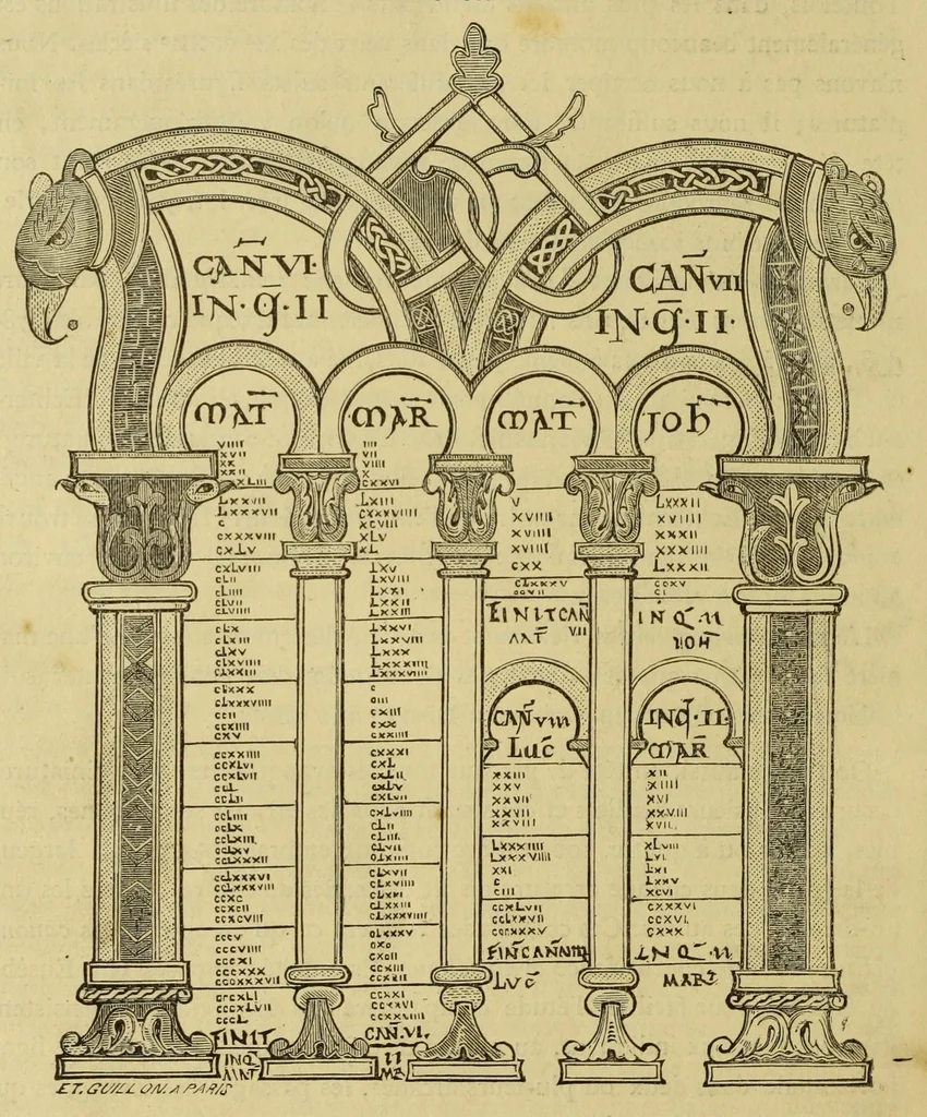 An illustration from Éléments d'archéologie chrétienne, 1885, leaf 510