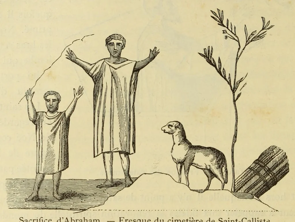 An illustration from Éléments d'archéologie chrétienne, 1885, leaf 84