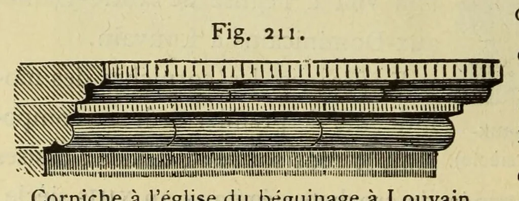 An illustration from Éléments d'archéologie chrétienne, 1885, leaf 154