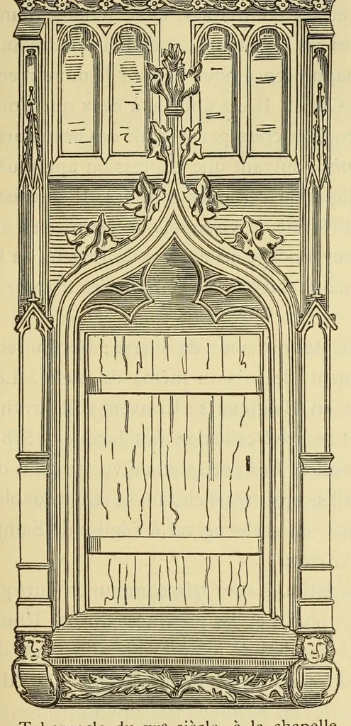 An illustration from Éléments d'archéologie chrétienne, 1885, leaf 251