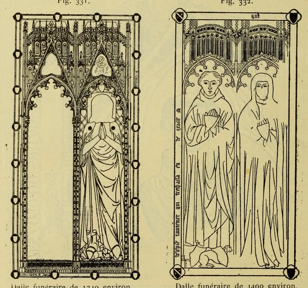 An illustration from Éléments d'archéologie chrétienne, 1885, leaf 288