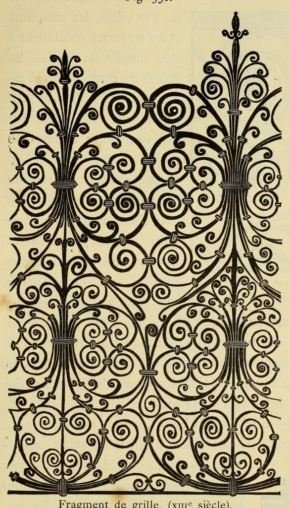 An illustration from Éléments d'archéologie chrétienne, 1885, leaf 317
