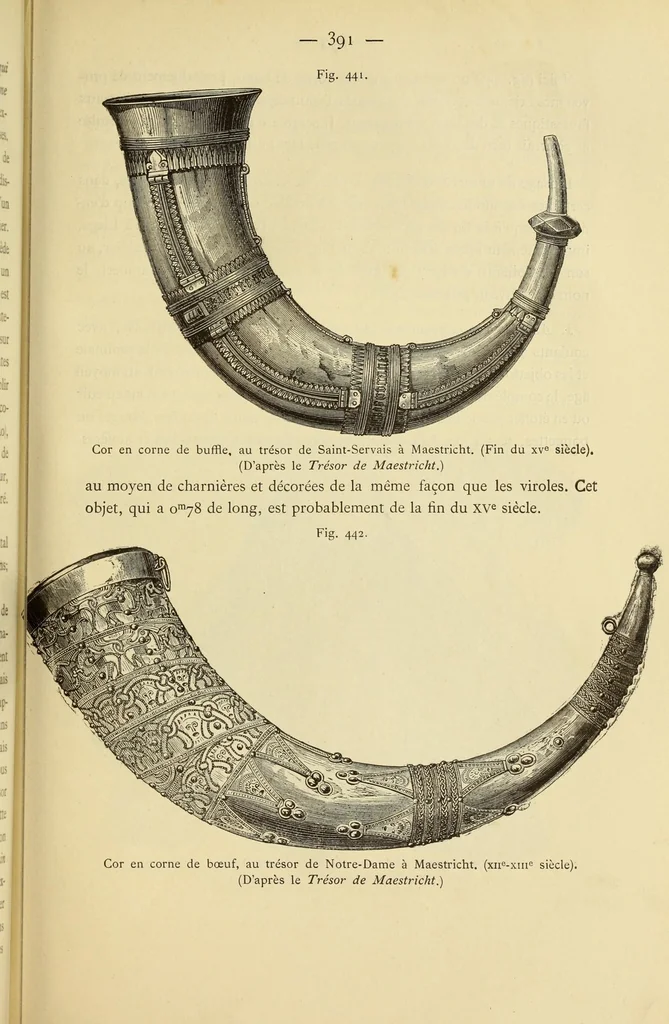 An illustration from Éléments d'archéologie chrétienne, 1885, leaf 405