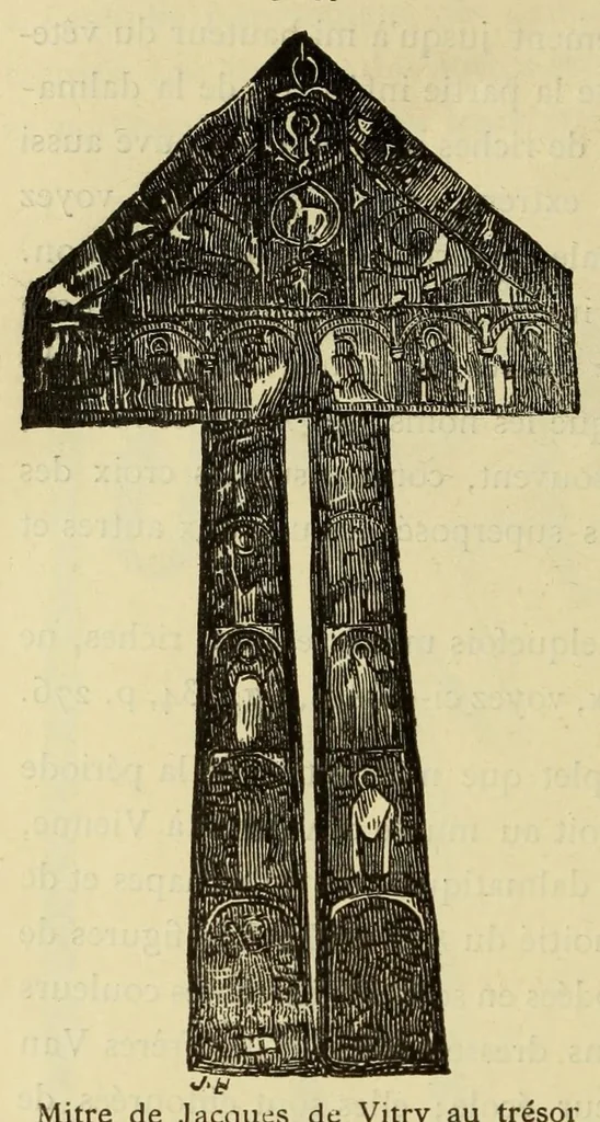 An illustration from Éléments d'archéologie chrétienne, 1885, leaf 490
