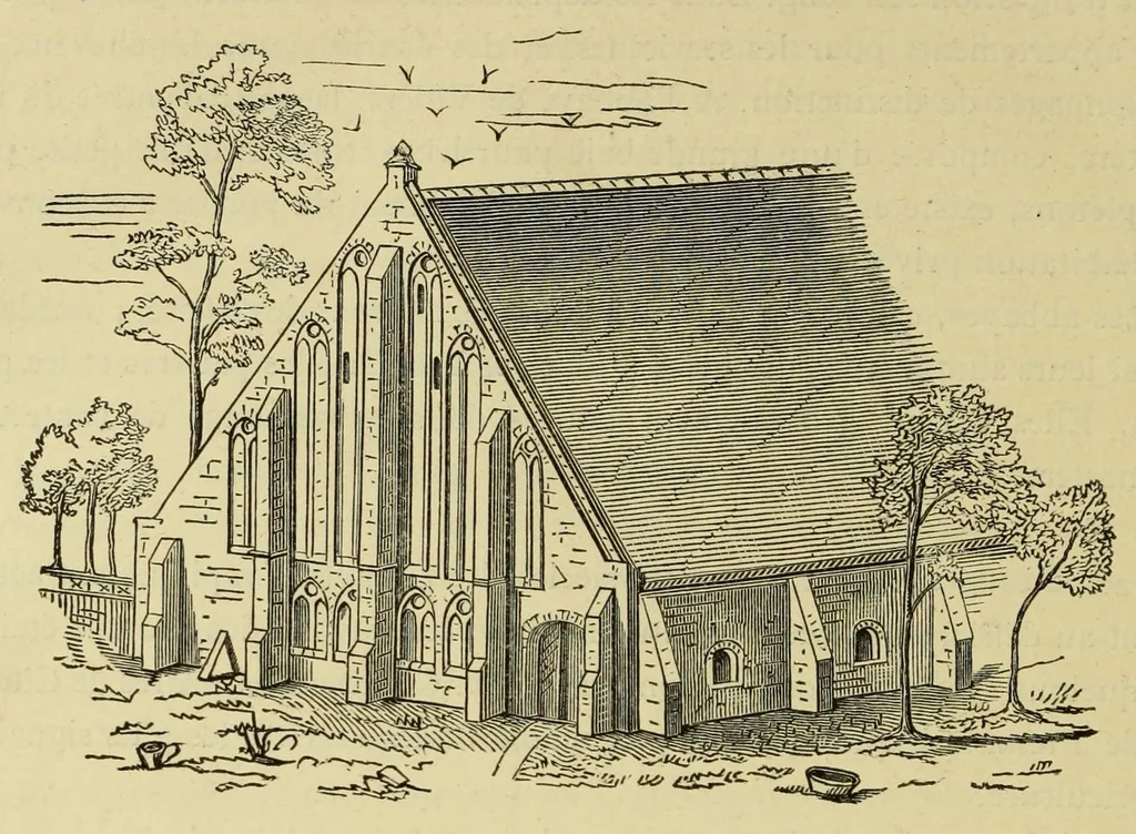 An illustration from Éléments d'archéologie chrétienne, 1885, leaf 510