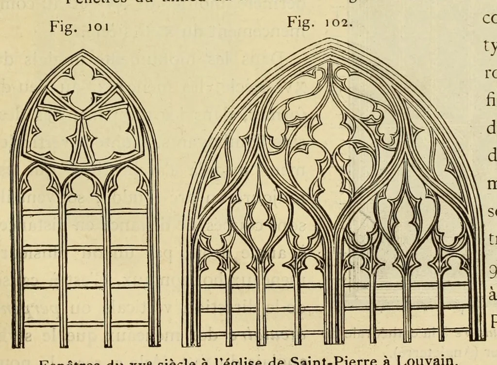 An illustration from Éléments d'archéologie chrétienne, 1885, leaf 71