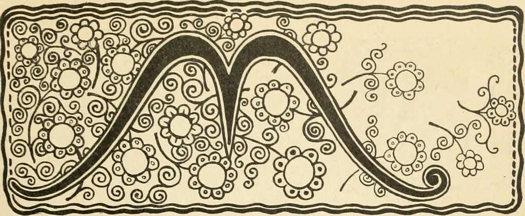 An illustration from Éléments de composition décorative; cent thêmes de décoration plane, 1912, leaf 102