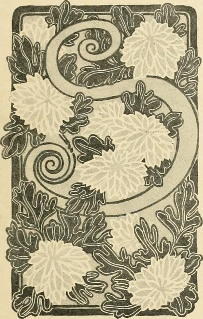 An illustration from Éléments de composition décorative; cent thêmes de décoration plane, 1912, leaf 102