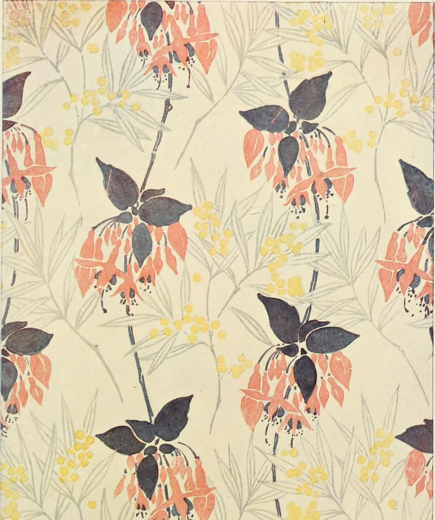 An illustration from Éléments de composition décorative; cent thêmes de décoration plane, 1912, leaf 106