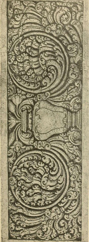 An illustration from Éléments de composition décorative; cent thêmes de décoration plane, 1912, leaf 110