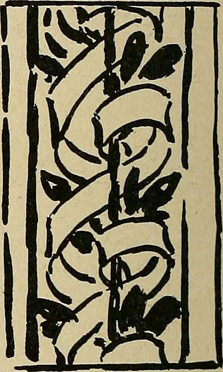 An illustration from Éléments de composition décorative; cent thêmes de décoration plane, 1912, leaf 111