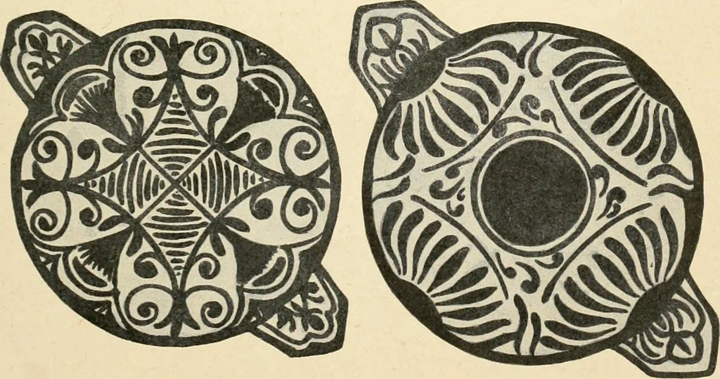 An illustration from Éléments de composition décorative; cent thêmes de décoration plane, 1912, leaf 116