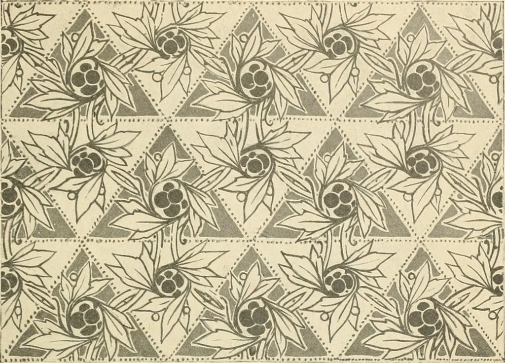 An illustration from Éléments de composition décorative; cent thêmes de décoration plane, 1912, leaf 120