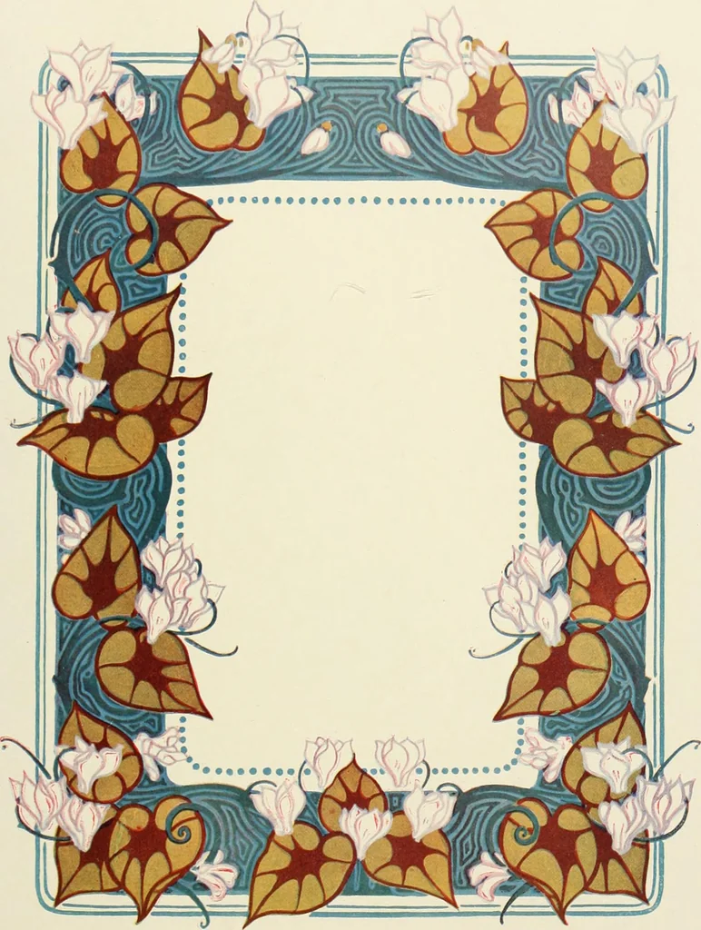 An illustration from Éléments de composition décorative; cent thêmes de décoration plane, 1912, leaf 132