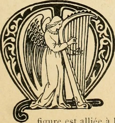 An illustration from Éléments de composition décorative; cent thêmes de décoration plane, 1912, leaf 136