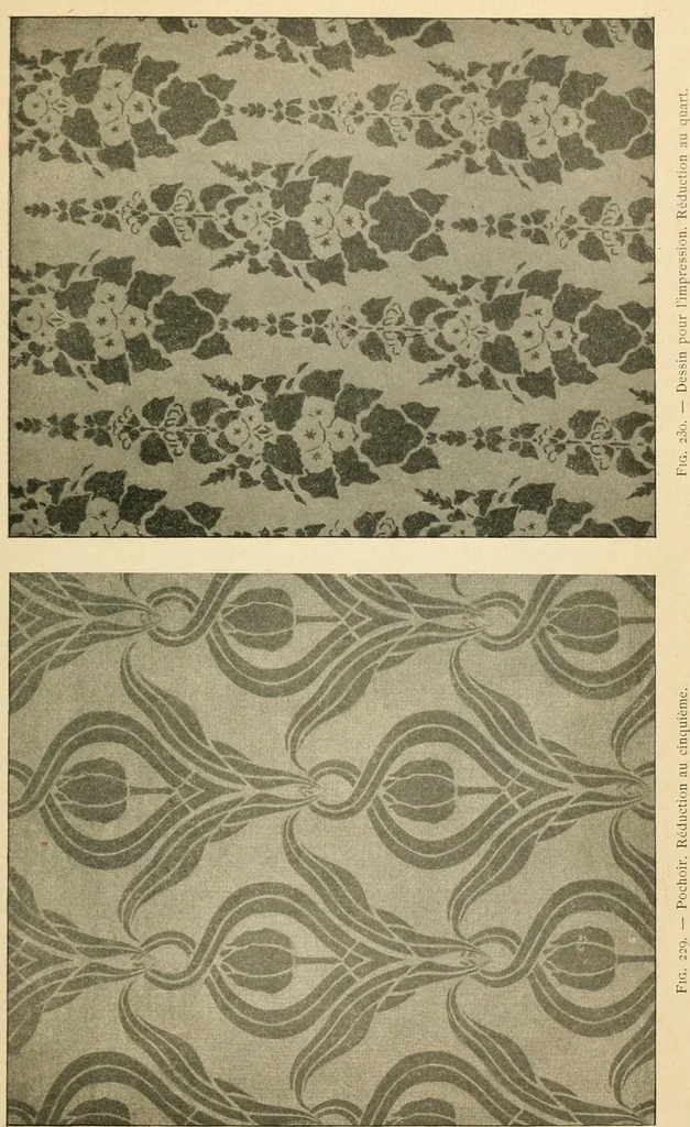 An illustration from Éléments de composition décorative; cent thêmes de décoration plane, 1912, leaf 138