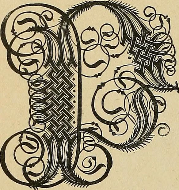 An illustration from Éléments de composition décorative; cent thêmes de décoration plane, 1912, leaf 147