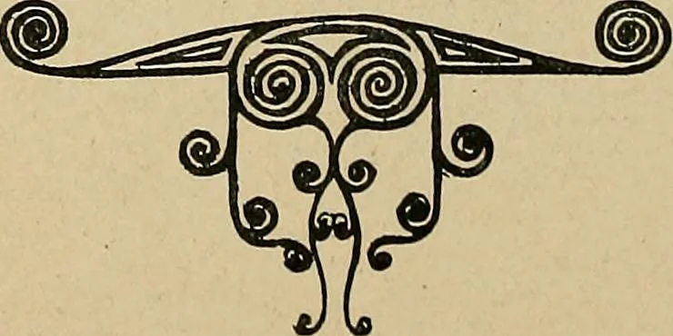An illustration from Éléments de composition décorative; cent thêmes de décoration plane, 1912, leaf 147