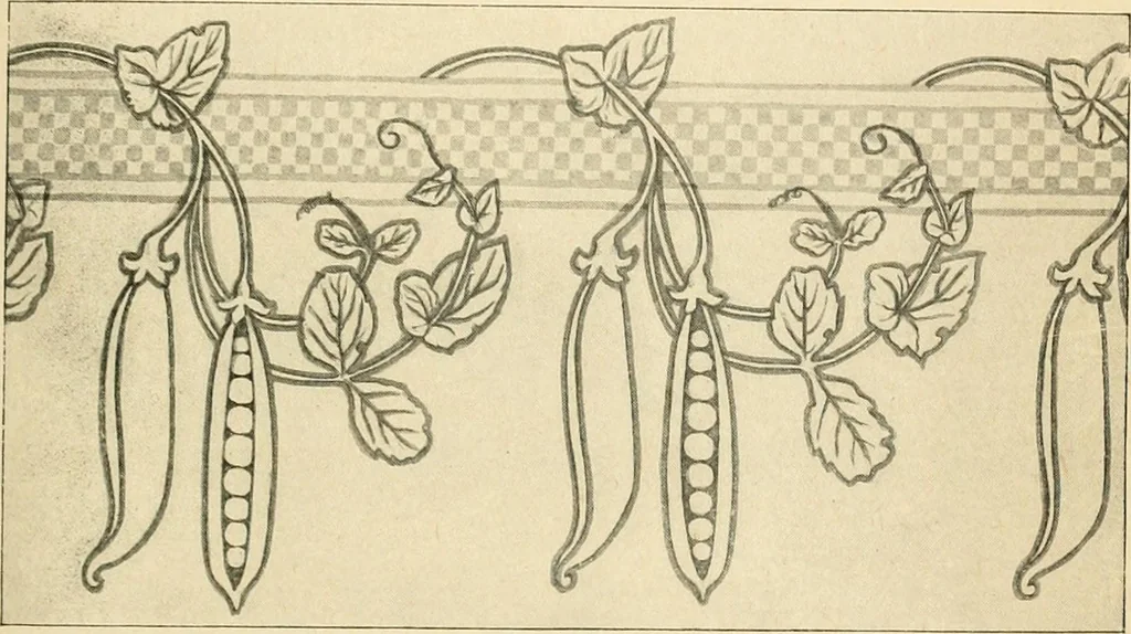 An illustration from Éléments de composition décorative; cent thêmes de décoration plane, 1912, leaf 148