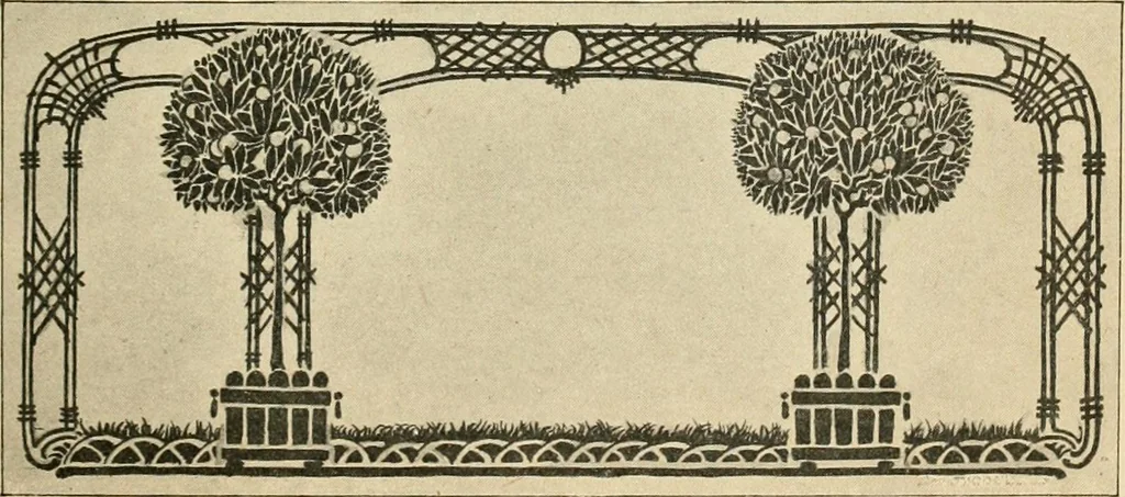 An illustration from Éléments de composition décorative; cent thêmes de décoration plane, 1912, leaf 150