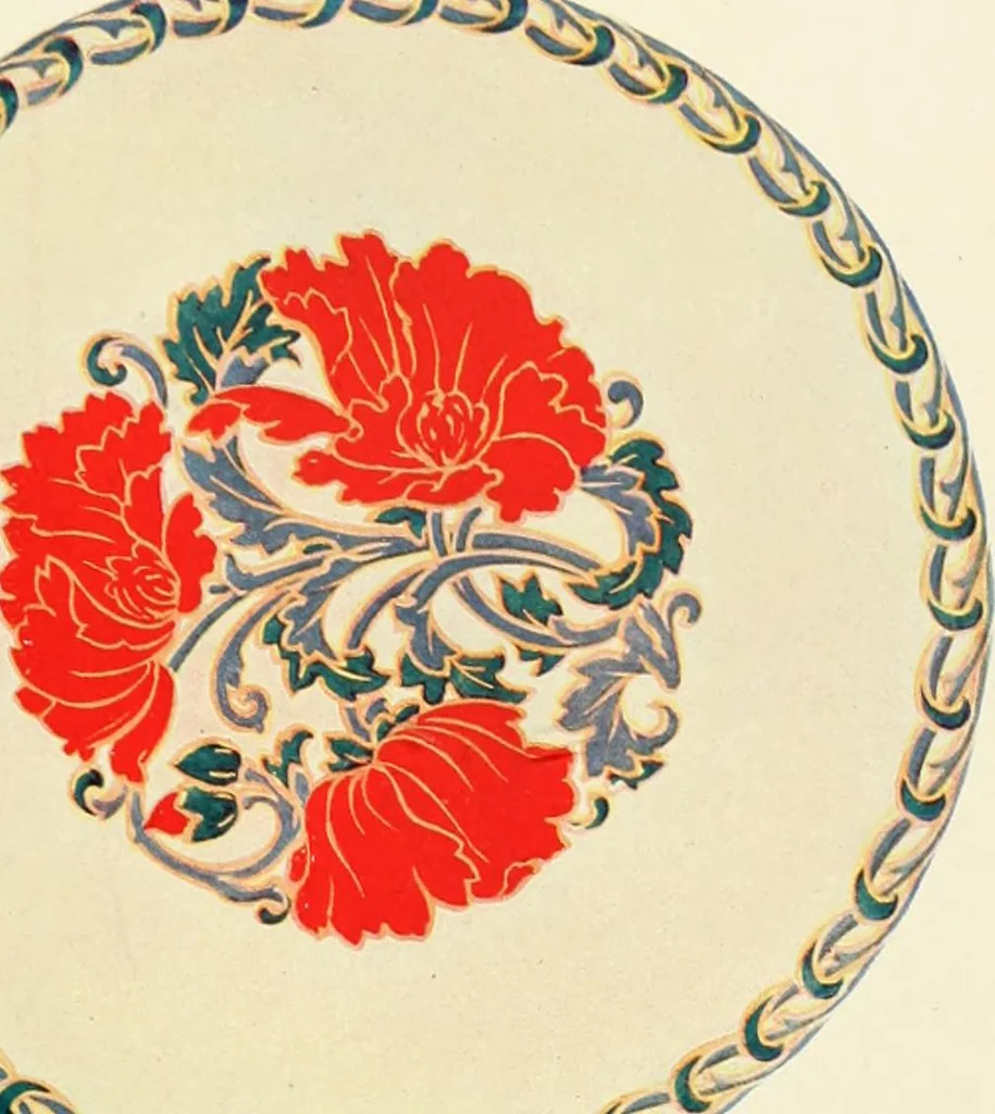 An illustration from Éléments de composition décorative; cent thêmes de décoration plane, 1912, leaf 152